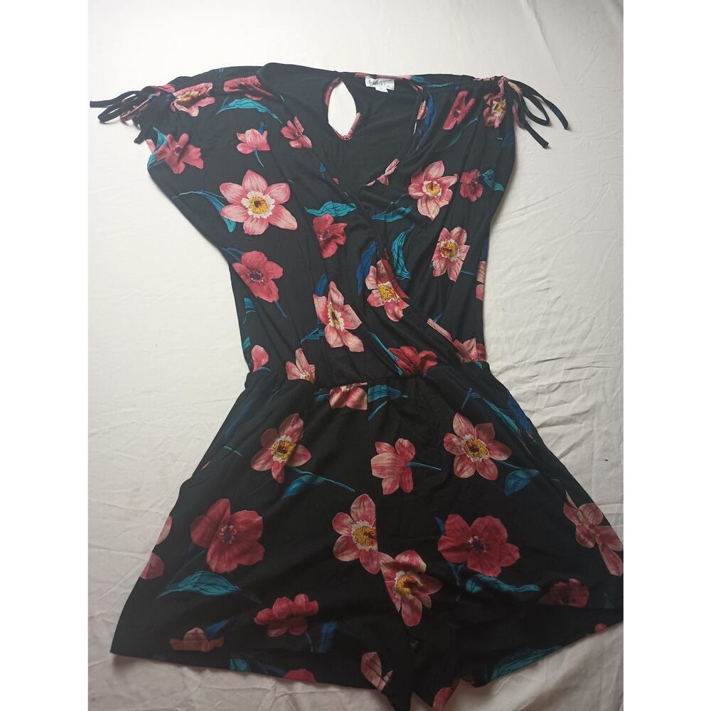 Market & Spruce Romper Womens XS Stitch Fix Floral Pull on